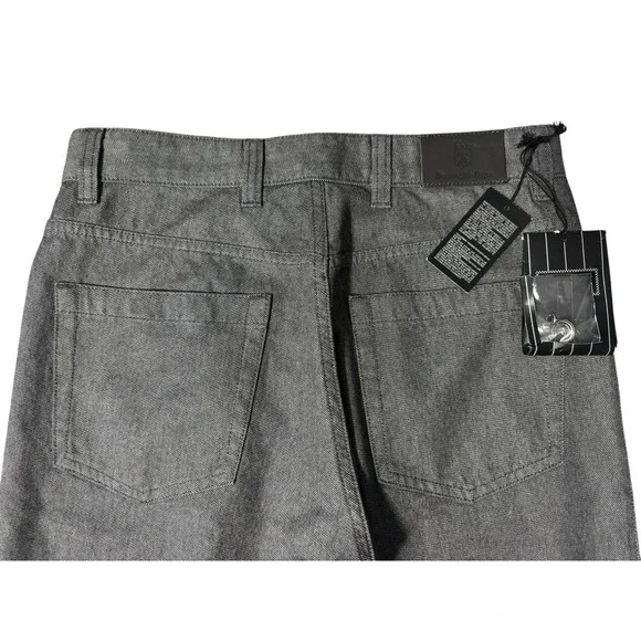 Ermenegildo Zegna Gray Stretch Pants Size 30 Cotton Elastane NWT
